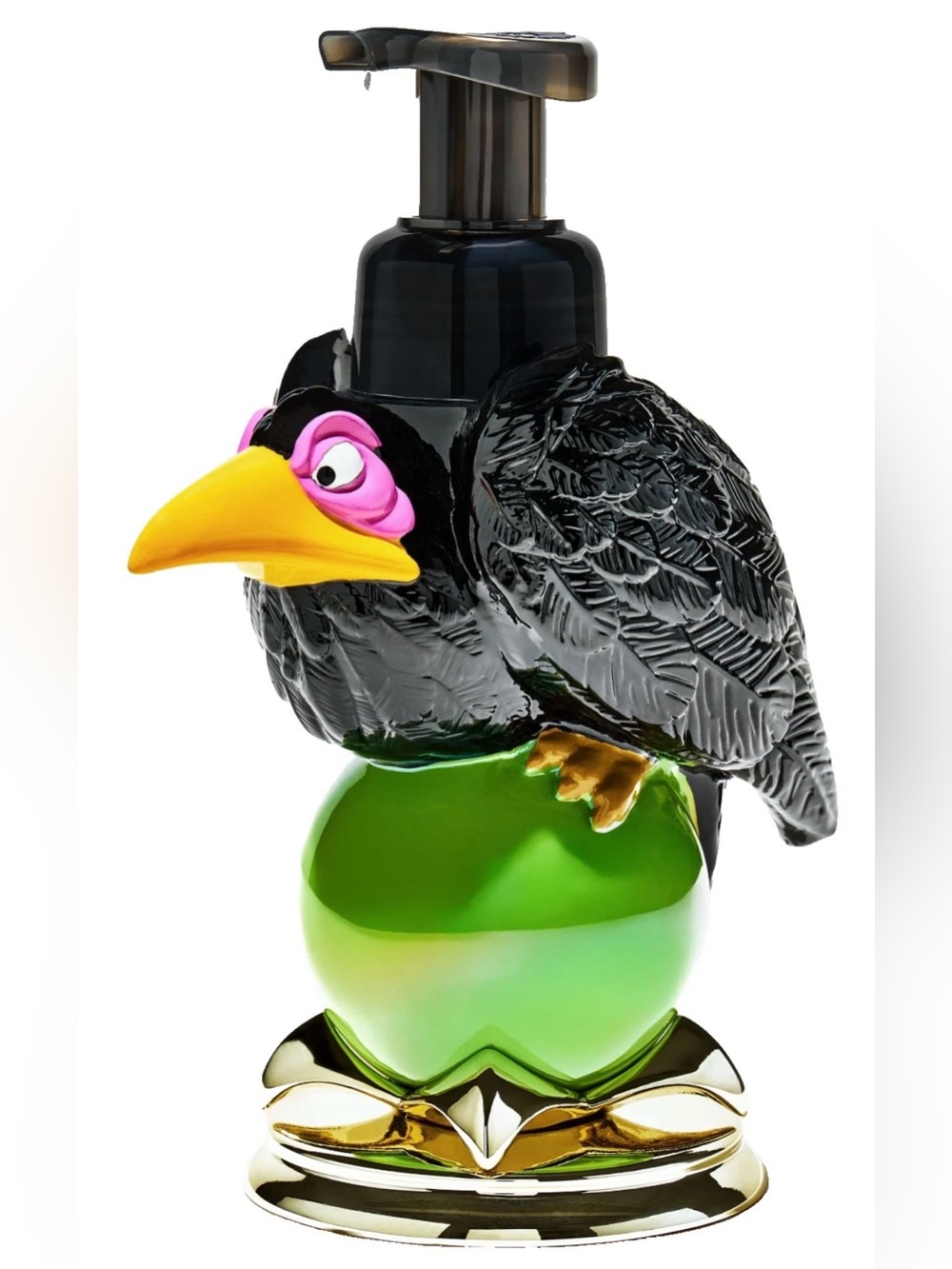 Bath & Body Works Disney Maleficent Raven Foaming Hand Soap Dispenser NWT
